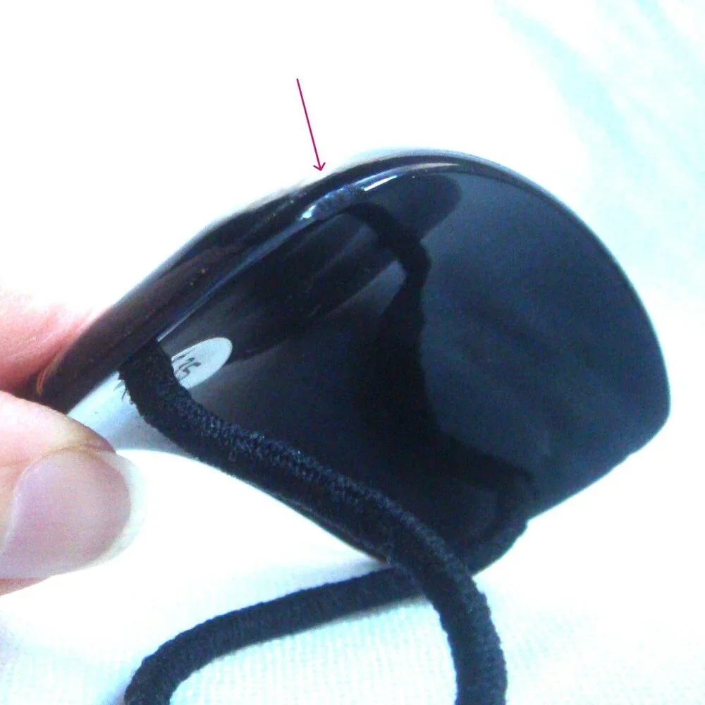 Ponytail Holder Hair Stretchy Faux Shell Wood